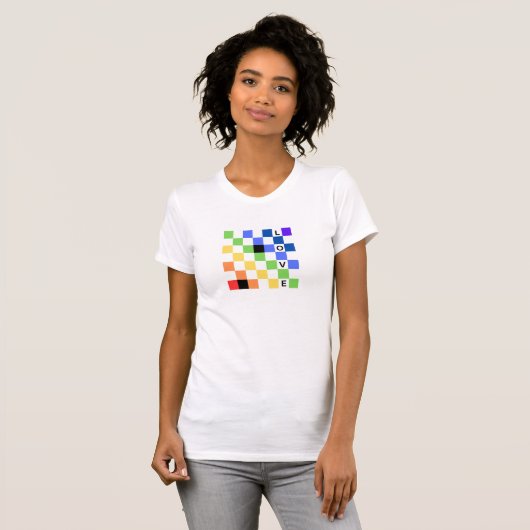 LGBTの愛 Tシャツ (正面フル)