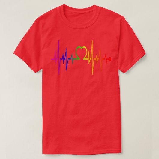 lgbtの愛 tシャツ (デザイン正面)