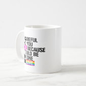 LGBTの抵抗 コーヒーマグカップ (正面左)