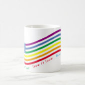 LGBTの旗 コーヒーマグカップ (中央)
