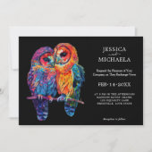 🌈 LGBTの永恒なる統一を祝うウェディングフォト 招待状 (正面)