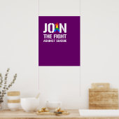 LGBTの自殺との闘いに参加する ポスター (キッチン)