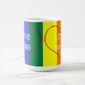LGBTの色が好きでコーヒーマグを獲得 コーヒーマグカップ (中央)