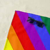 LGBTの色彩が濃い ビーチタオル (インサイチュ)