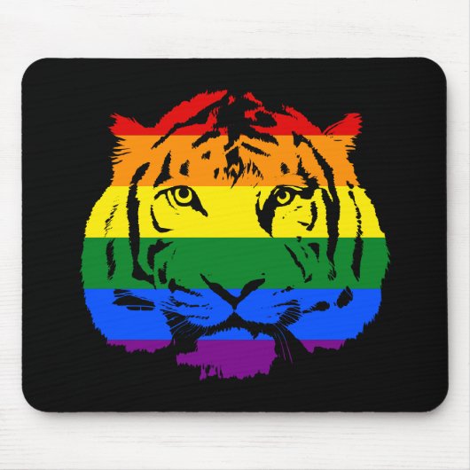LGBTの虎 マウスパッド (正面)