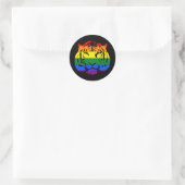 LGBTの虎 ラウンドシール (バッグ)