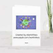 LGBTの虹の多色のなクリスマスカード…. シーズンカード (裏面)