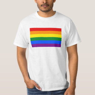 LGBTの虹の旗 Tシャツ