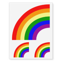 LGBTの陽気な一致のカップルの半分の虹