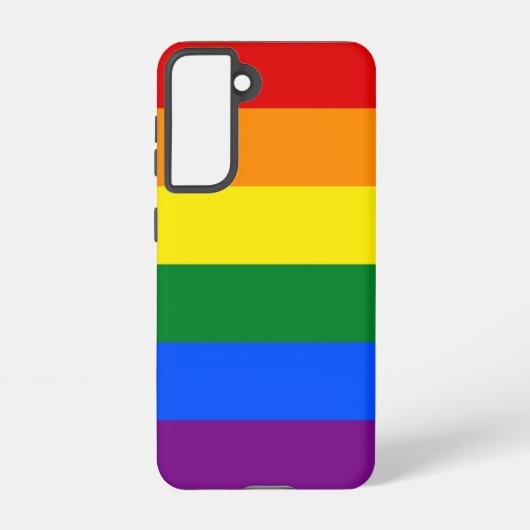 LGBTのSamsung Galaxy S21ケース国旗 Samsung Galaxyケース (裏面)