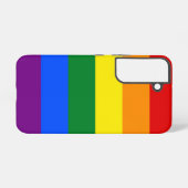 LGBTのSamsung Galaxy S22ケース国旗 Samsung Galaxyケース (裏面横)