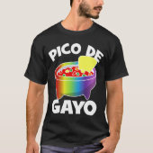 LGBTのTシャツ- Pico de Gayo Tシャツ (正面)