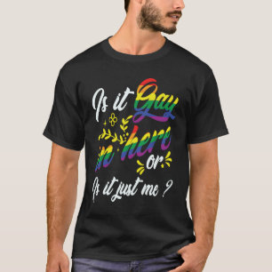 LGBTはここのゲイか私だけのアパレルApか Tシャツ