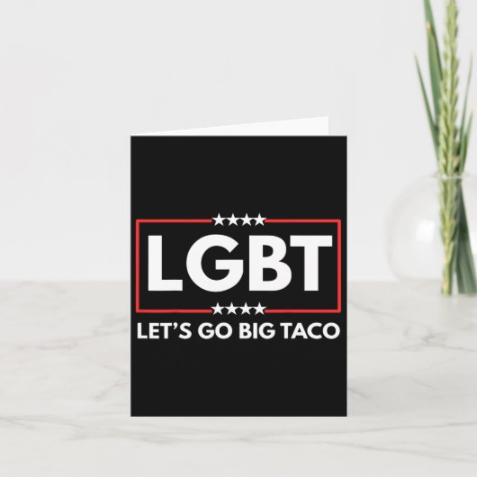 Lgbtはビッグタコトランプ カード (正面)