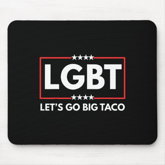 Lgbtはビッグタコトランプ マウスパッド (正面)