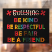 LGBTは優しい ウィンドウサイン (シート2)