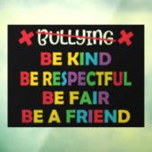 LGBTは優しい ウィンドウサイン (シート3)