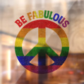 LGBTは素晴らしい ウィンドウサイン (シート2)