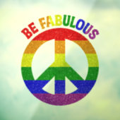 LGBTは素晴らしい ウィンドウサイン (シート3)