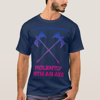 LGBTはAx LGBTと激しく揺れる Tシャツ