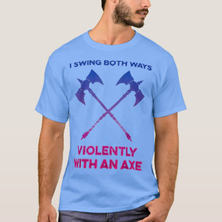 LGBTはAx LGBTと激しく揺れる Tシャツ