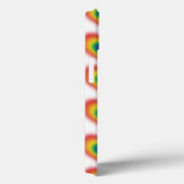 LGBTぼやけハート Case-Mate iPhoneケース (裏面 / 右)