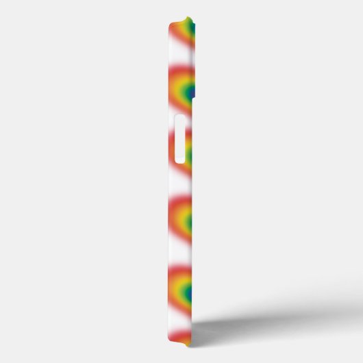 LGBTぼやけハート Case-Mate iPhoneケース (裏面 / 右)