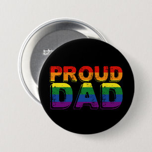 LGBTを誇りに思う父 ゲイプライドの父 缶バッジ