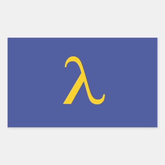 LGBTアクティビズム 長方形シール (正面)