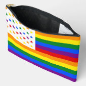 LGBTアメリカ アクセサリーポーチ (見開き)