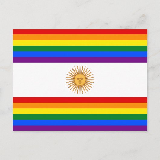 LGBTアルゼンチン ポストカード (正面)