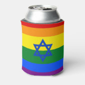LGBTイスラエル 缶クーラー (缶裏面)