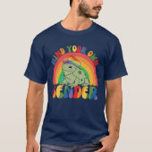 LGBTカエル Tシャツ (正面)