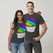 LGBTカップケーキレインボーカラーアイシングLGBTQ Tシャツ (ユニセックス)