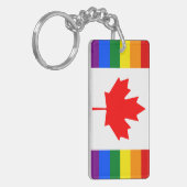 LGBTカナダ キーホルダー (正面左)