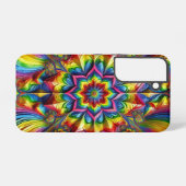 LGBTカラーのサムスンギャラクシーS22ケース SAMSUNG GALAXYケース (裏面横)