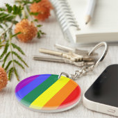 LGBTカラー キーホルダー (正面右)