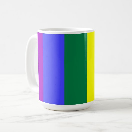 LGBTカラー コーヒーマグカップ (正面左)