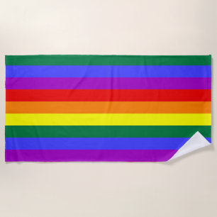 LGBTカラー ビーチタオル