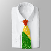 LGBTグリッターレインボープライド国旗 ネクタイ (タイ)