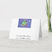 LGBTゲイアパレルホリデーヴィンテージグリーティングカード シーズンカード (裏面)