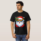 LGBTゲイプライドクールトレンディーサンタクロースゲイメリーC Tシャツ (正面フル)