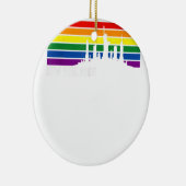 LGBTゲイプライドニューヨーク2022 NYCゲイプライド セラミックオーナメント (右)