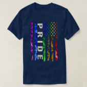 Lgbtゲイプライドフラゲイプライド2022コスチュームカッコいいGif Tシャツ (デザイン正面)
