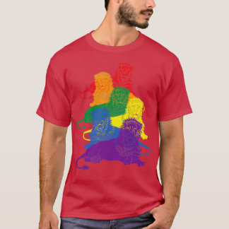LGBTゲイプライドライオンズ2 Tシャツ
