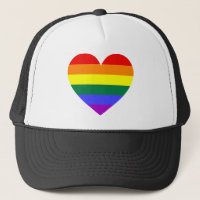 LGBTゲイプライドレインボーハート
