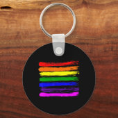 LGBTゲイプライド国旗ゲイプライド2022 キーホルダー (正面)