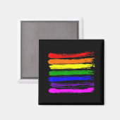 LGBTゲイプライド国旗ゲイプライド2022 マグネット (正面/裏面)