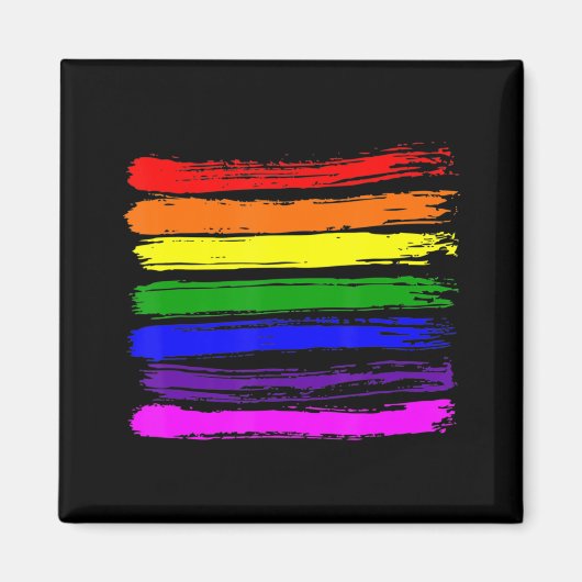 LGBTゲイプライド国旗ゲイプライド2022 マグネット (正面)