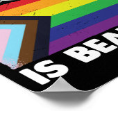 LGBTゲイプライド月の愛の色は ポスター (角)